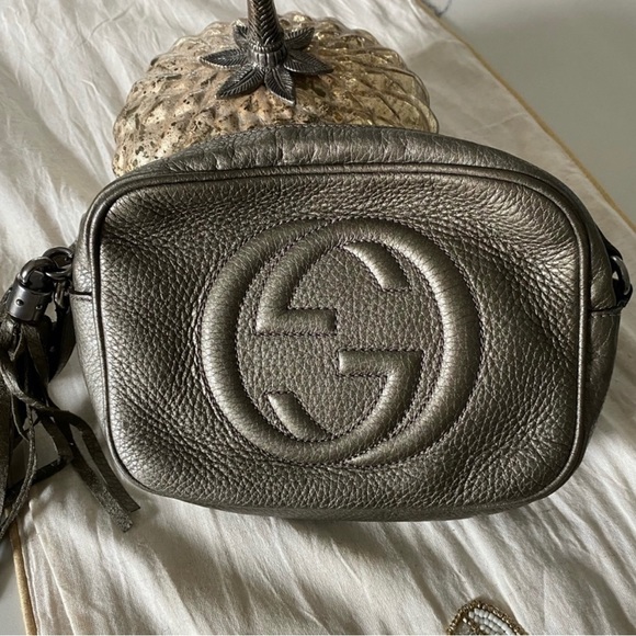 Gucci Soho Leather crossbody bag - Picture 3 of 11